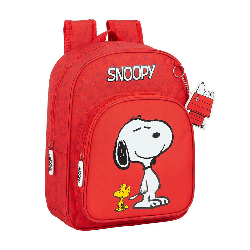MOCHILA INFANTIL ADAPTABLE SNOOPY SAFTA21 ENERO 612139185 34*26