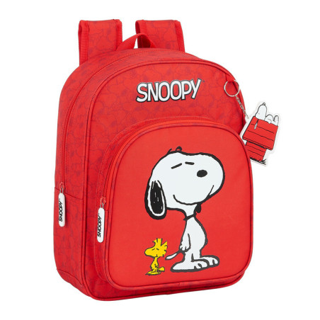 MOCHILA INFANTIL ADAPTABLE SNOOPY SAFTA21 ENERO 612139185 34*26