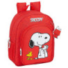 MOCHILA JUNIOR ADAPTABLE SNOOPY SAFTA21 ENERO 612139640 38*32 ^