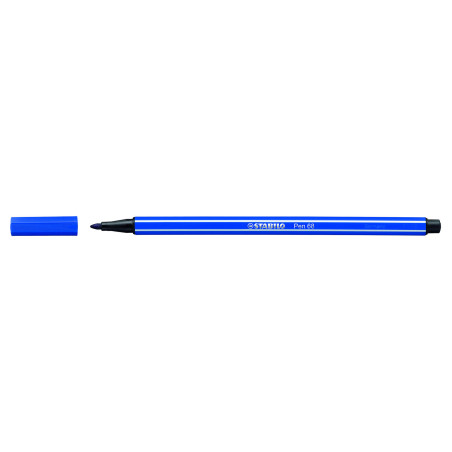 MARCD. STABILO ACUARELABLE PEN 68 AZUL MARINO 1 MM