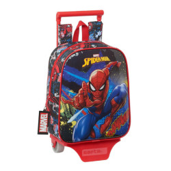 MOCHILA 232+CARRO 805 SPIDER-MAN "GO HERO" SAFTA21 ENERO 612143280 28*22