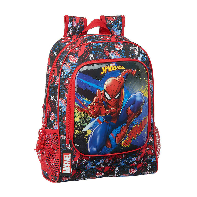 MOCHILA ADAPTABLE SPIDER-MAN "GO HERO" SAFTA21 ENERO 612143522 42*32