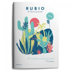 RUBIO MI CUADERNO DE VERANO 4-5 AÑOS UNIDAD ISBN 9788417427665