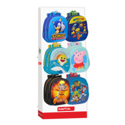 RELLENO EXPOSITOR 945 MOCHILAS 3D SURT. 642385912 SAFTA23 VAC