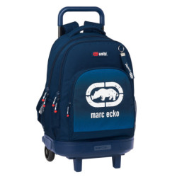 MOCHILA GRANDE C/RUEDAS COMPACT EXTRAIBLE ECKO UNLTD. "ALL CITY" SAFTA21 ENERO 612144918 45*33