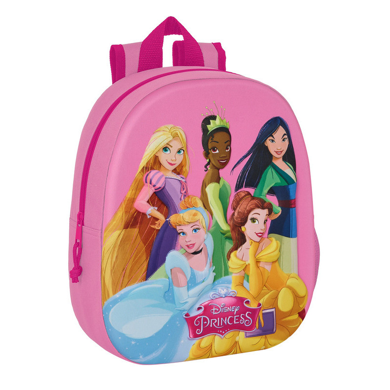 MOCHILA 3D PRINCESAS DISNEY 642366890 SAFTA23 VAC