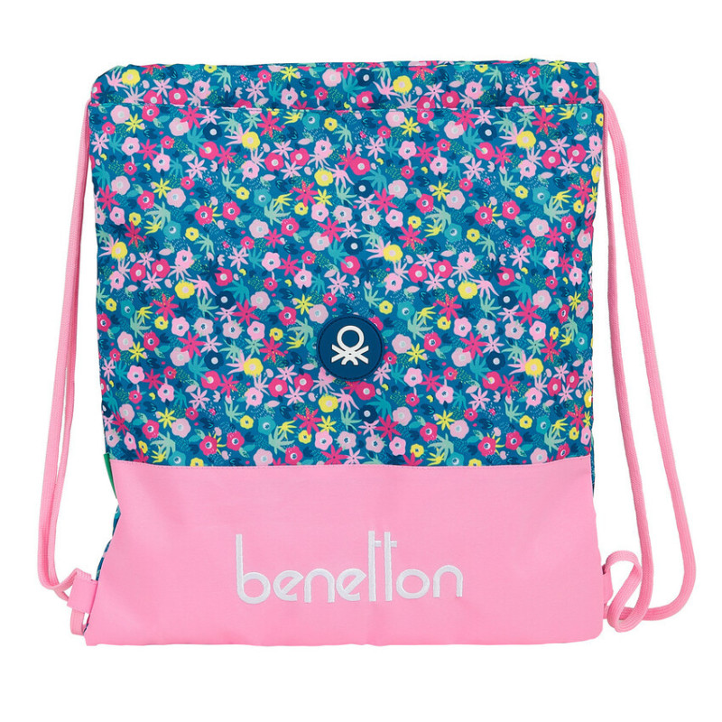SACO PLANO BENETTON "BLOOMING" SAFTA21 ENERO 612150196 40*35