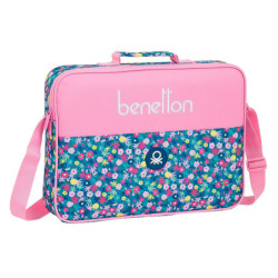 CARTERA EXTRAESCOLARES BENETTON "BLOOMING" SAFTA21 ENERO 612150385 28*38