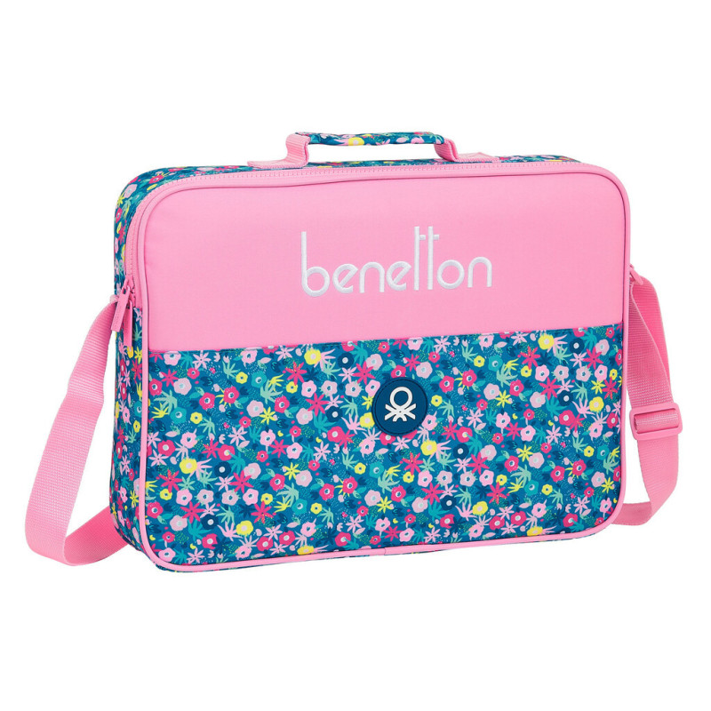 CARTERA EXTRAESCOLARES BENETTON "BLOOMING" SAFTA21 ENERO 612150385 28*38
