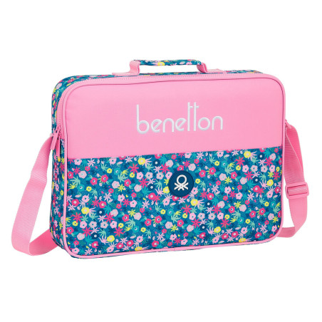 CARTERA EXTRAESCOLARES BENETTON "BLOOMING" SAFTA21 ENERO 612150385 28*38