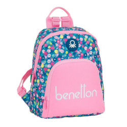 MINI MOCHILA BENETTON "BLOOMING" SAFTA21 ENERO 612150846 30*25