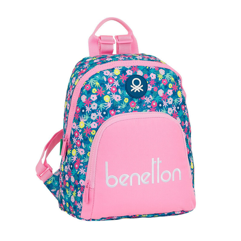 MINI MOCHILA BENETTON "BLOOMING" SAFTA21 ENERO 612150846 30*25