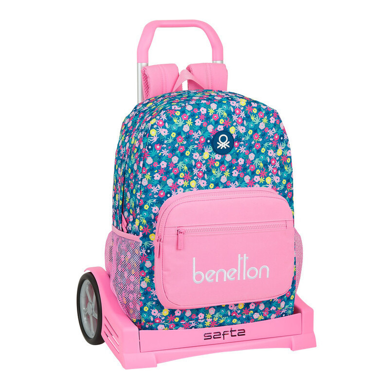 MOCHILA 754+CARRO EVOLUTION BENETTON "BLOOMING" SAFTA21 ENERO 612150860 43*32