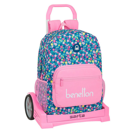 MOCHILA 754+CARRO EVOLUTION BENETTON "BLOOMING" SAFTA21 ENERO 612150860 43*32