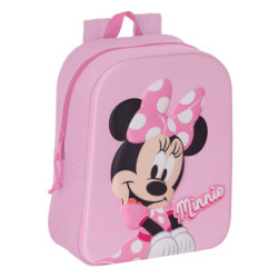 MOCHILA GUARDERIA 3D MINNIE MOUSE 642362011 SAFTA23 VAC