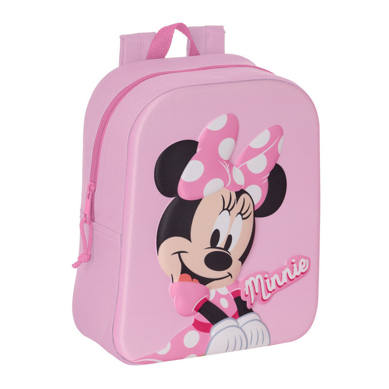 MOCHILA GUARDERIA 3D MINNIE MOUSE 642362011 SAFTA23 VAC