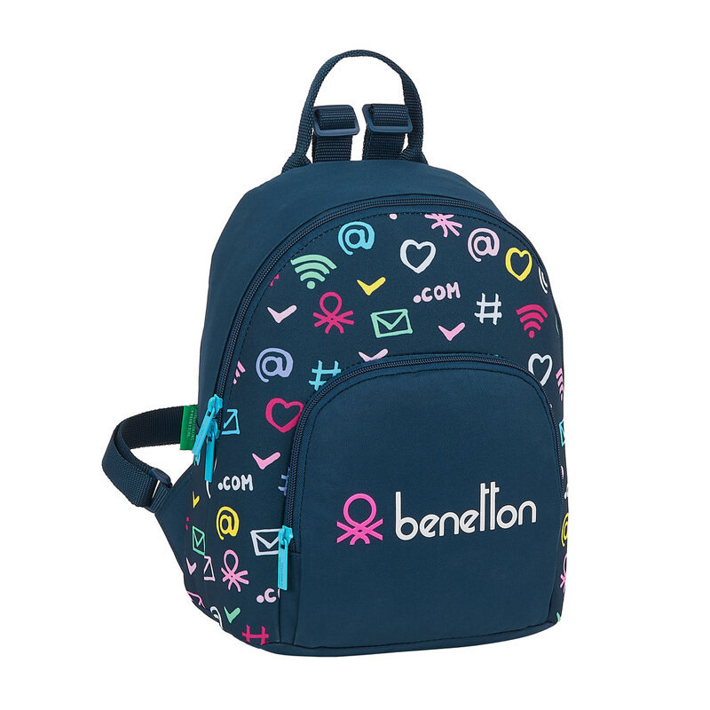 MINI MOCHILA BENETTON "DOT COM" SAFTA21 ENERO 612151846 30*25