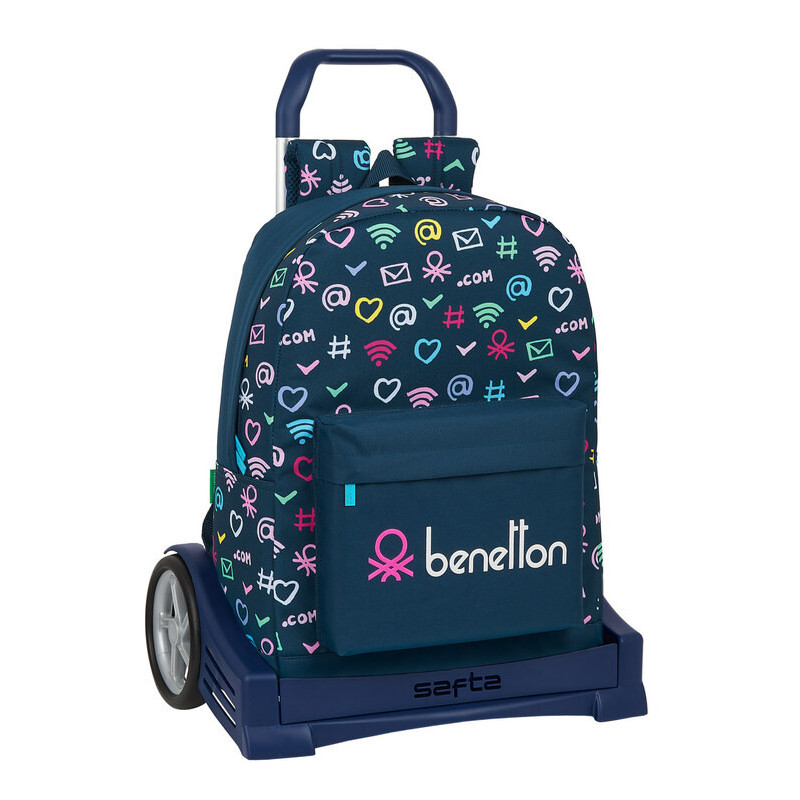 MOCHILA 754+CARRO EVOLUTION BENETTON "DOT COM" SAFTA21 ENERO 612151860 43*32
