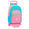 MOCHILA 876 + CARRO 905 BENETTON "COLOR BLOCK" SAFTA21 ENERO 612153160 46*30