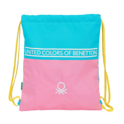 SACO PLANO BENETTON "COLOR BLOCK" SAFTA21 ENERO 612153196 40*35