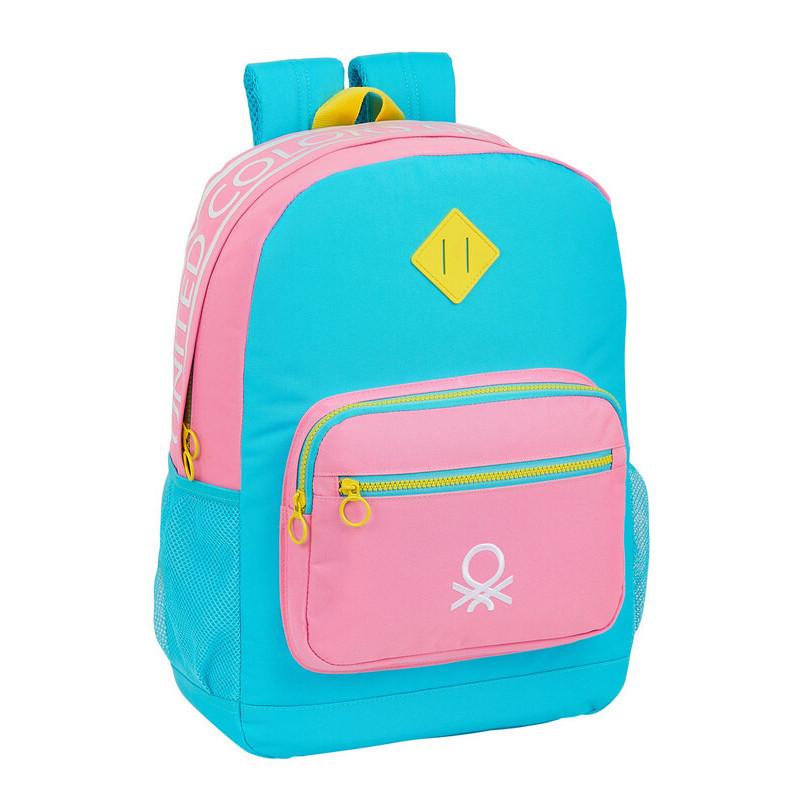 MOCHILA PARA PORTATIL 15,6'' BENETTON "COLOR BLOCK" SAFTA21 ENERO 612153754 43*32