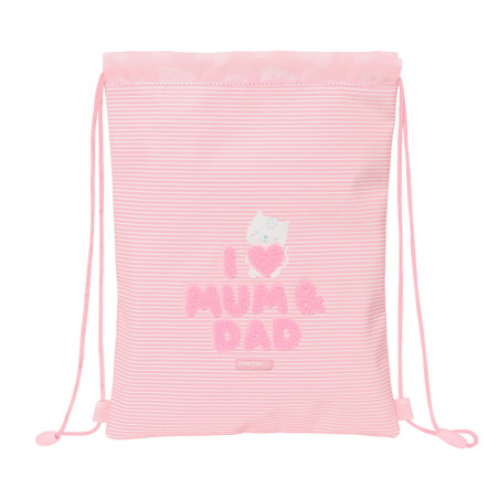 SACO PLANO JUNIOR FACIL LIMPIEZA SAFTA PREESCOLAR "LOVE" SAFTA23 ENERO 642355855