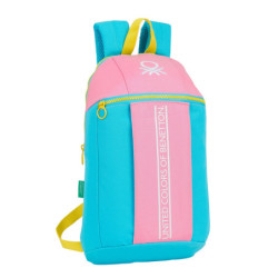 MINI MOCHILA BENETTON "COLOR BLOCK" SAFTA21 ENERO 612153821 39*22