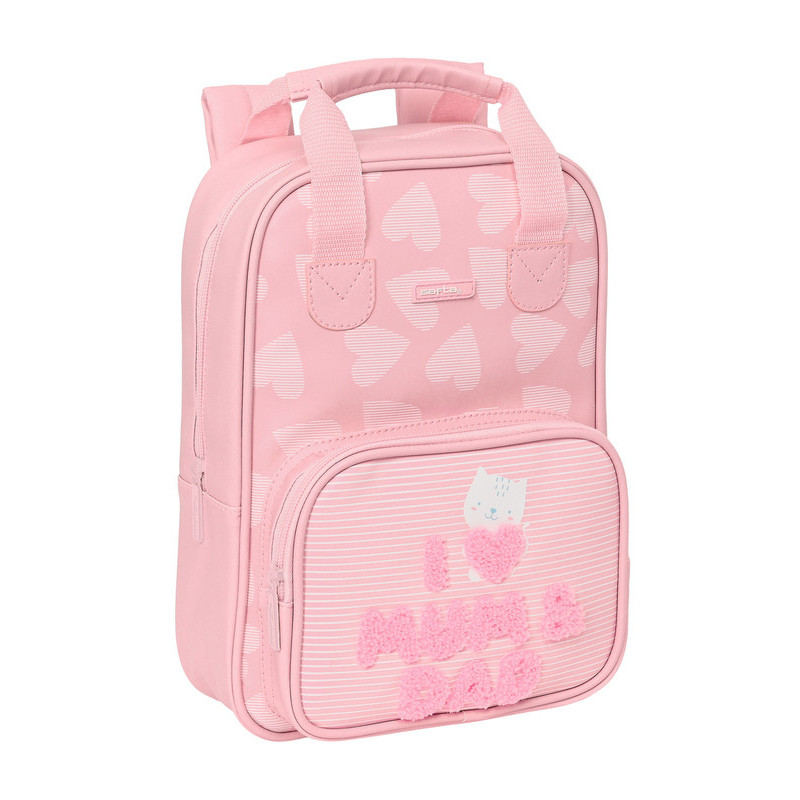MOCHILA INFANTIL CON ASAS FACIL LIMPIEZA SAFTA PREESCOLAR "LOVE" SAFTA23 ENERO 642355765
