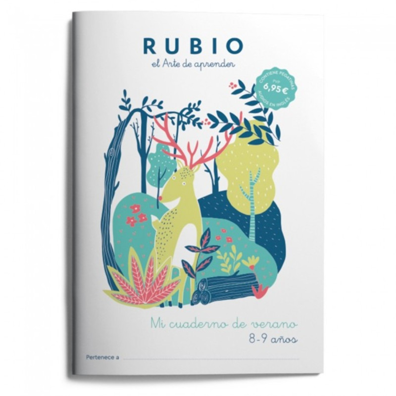 RUBIO MI CUADERNO DE VERANO 8-9 AÑOS UNIDAD ISBN 9788417427702