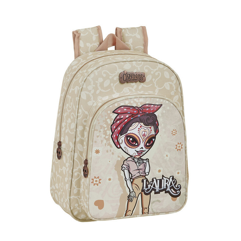 MOCHILA INFANTIL ADAPTABLE CATRINAS "LAURA" SAFTA21 ENERO 612162L185 34*26