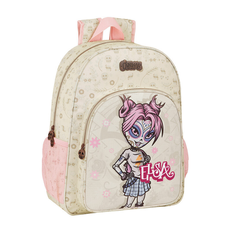 MOCHILA DE 33 CM ADAPTABLE CATRINAS "ELSA" SAFTA21 ENERO 612163E180 42*33