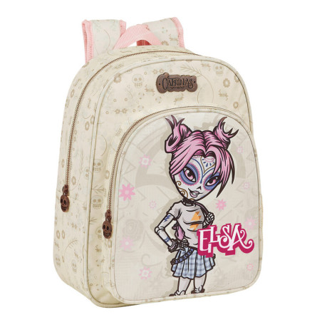 MOCHILA INFANTIL ADAPTABLE CATRINAS "ELSA" SAFTA21 ENERO 612163E185 34*26