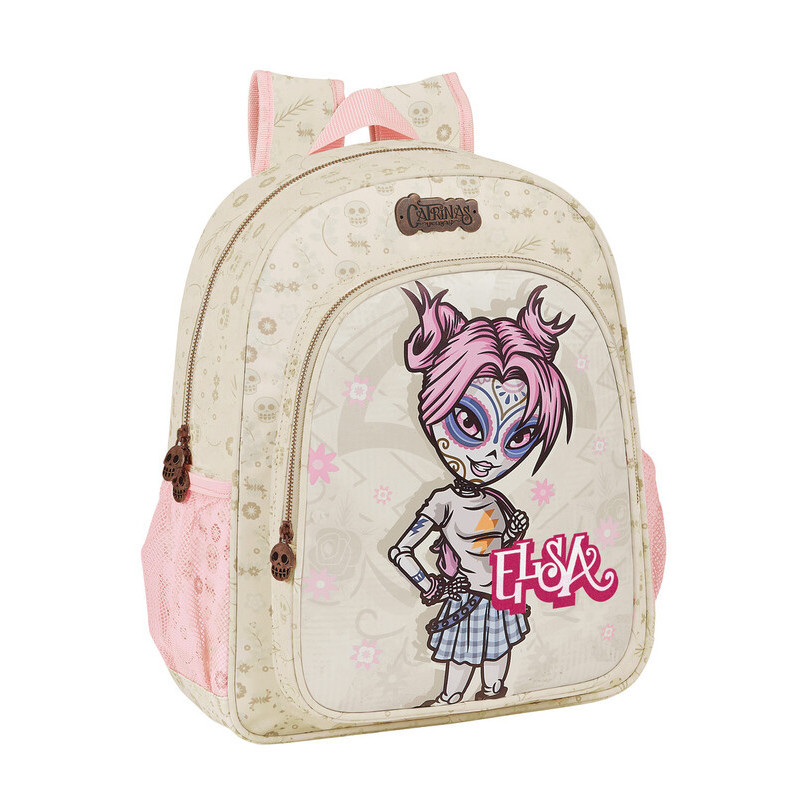 MOCHILA JUNIOR ADAPTABLE CATRINAS "ELSA" SAFTA21 ENERO 612163E640 38*32