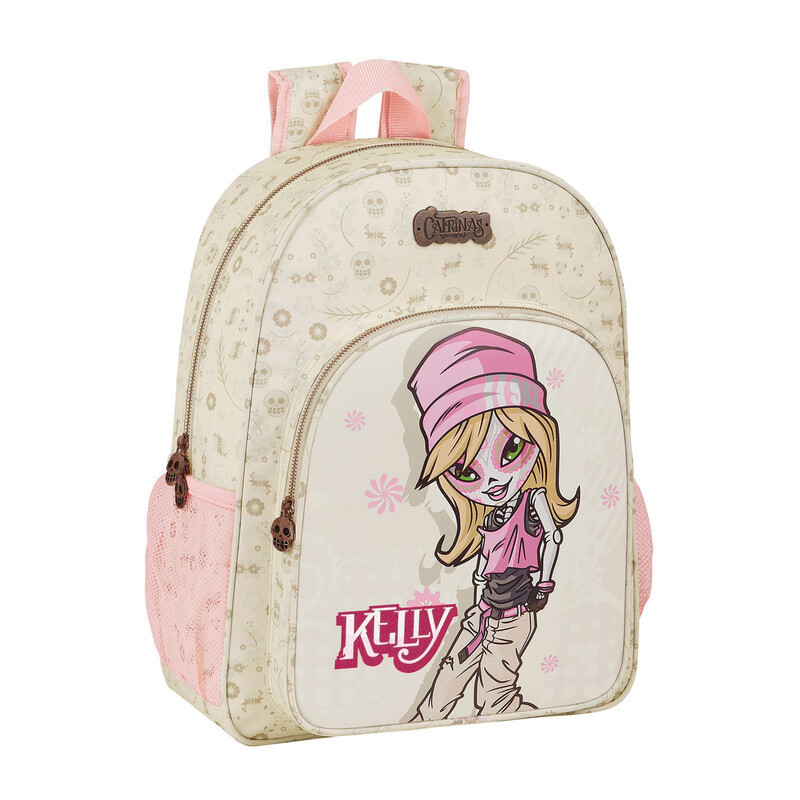 MOCHILA DE 33 CM ADAPTABLE CATRINAS "KELY" SAFTA21 ENERO 612163K180 42*33