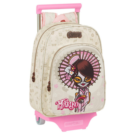MOCHILA 185+CARRO 705 CATRINAS "MARIKO" SAFTA21 ENERO 612163M020 34*26
