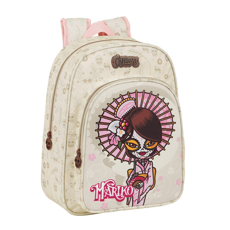 MOCHILA INFANTIL ADAPTABLE CATRINAS "MARIKO" SAFTA21 ENERO 612163M185 34*26