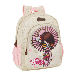 MOCHILA JUNIOR ADAPTABLE CATRINAS "MARIKO" SAFTA21 ENERO 612163M640 38*32
