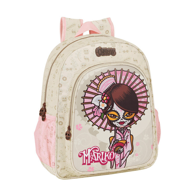 MOCHILA JUNIOR ADAPTABLE CATRINAS "MARIKO" SAFTA21 ENERO 612163M640 38*32