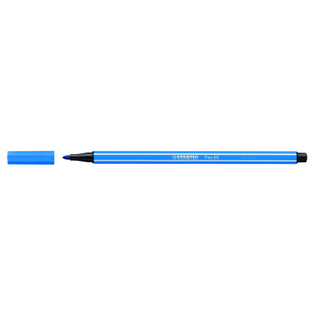 MARCD. STABILO ACUARELABLE PEN 68 AZUL OSCURO 1 MM