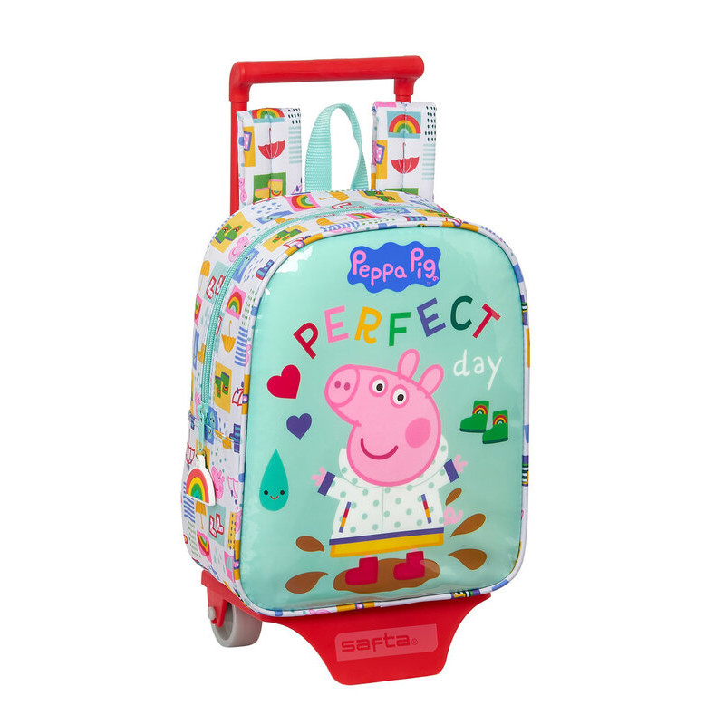 MOCHILA 232+CARRO 805 PEPPA PIG SAFTA21 ENERO 612172280 28*22