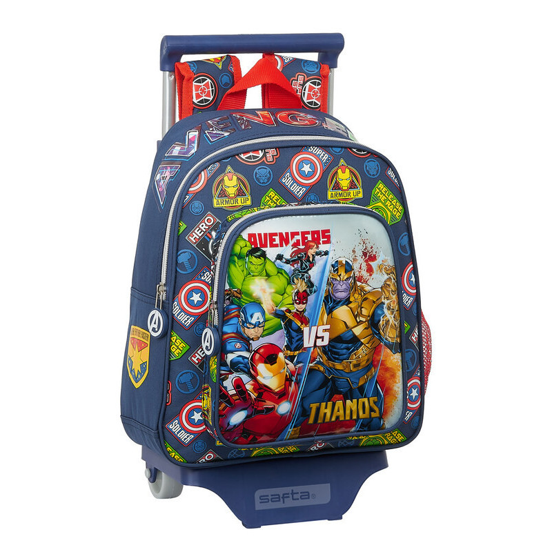 MOCHILA 524+CARRO 705 AVENGERS "HEROES VS THANOS" SAFTA21 ENERO 612179020 33*27