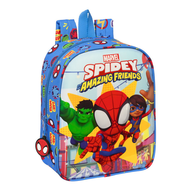 MOCHILA GUARDERIA ADAPT.CARRO SPIDEY "TEAM UP" SAFTA23 ENERO 642332232