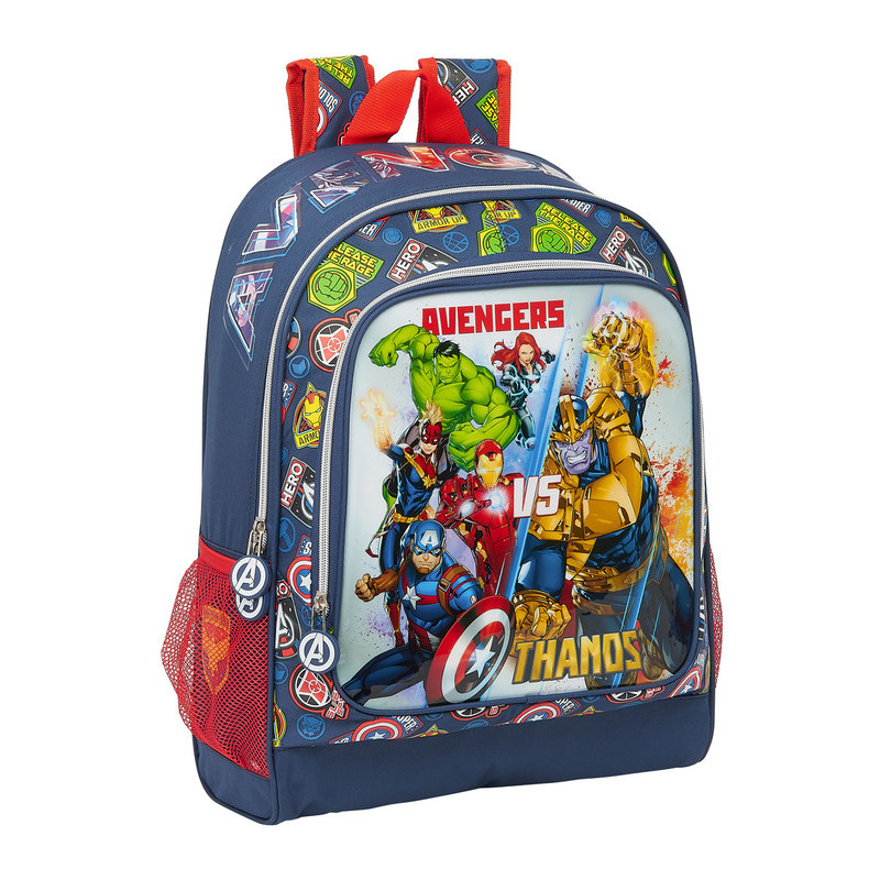 MOCHILA ADAPTABLE AVENGERS "HEROES VS THANOS" SAFTA21 ENERO 612179522 42*32