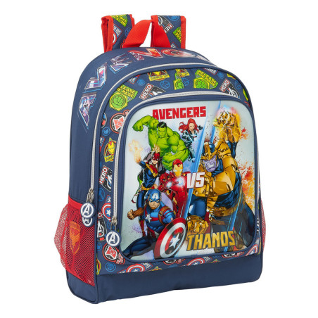 MOCHILA ADAPTABLE AVENGERS "HEROES VS THANOS" SAFTA21 ENERO 612179522 42*32