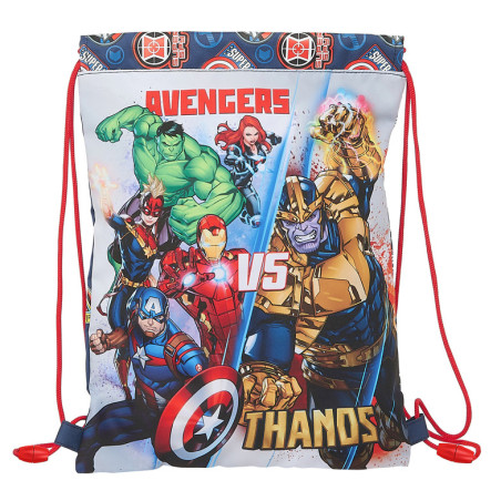 SACO PLANO JUNIOR AVENGERS "HEROES VS THANOS" SAFTA21 ENERO 612179855 34*26