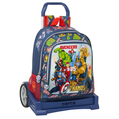 MOCHILA 522+CARRO EVOLUTION AVENGERS "HEROES VS THANOS" SAFTA21 ENERO 612179860 42*32