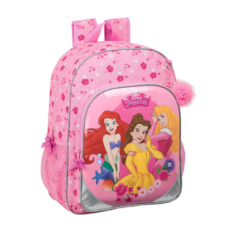 MOCHILA DE 33 CM ADAPTABLE PRINCESS DISNEY "EXPRESS YOURSELF" SAFTA21 ENERO 612180180 42*33