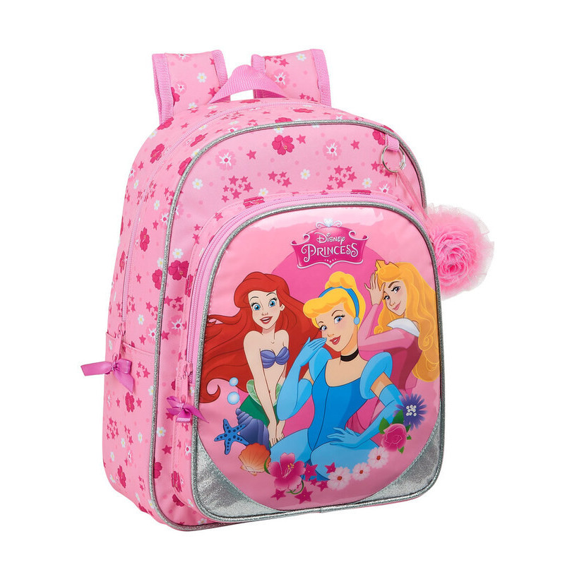 MOCHILA INFANTIL ADAPTABLE PRINCESS DISNEY "EXPRESS YOURSELF" SAFTA21 ENERO 612180185 34*26