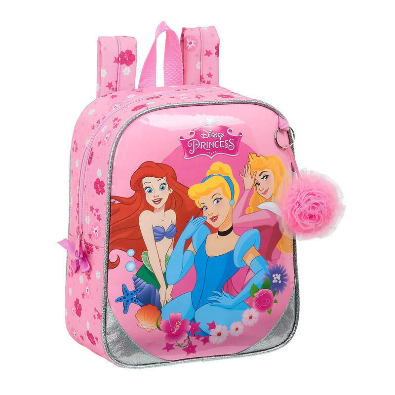MOCHILA GUARDERIA ADAPTABLE PRINCESS DISNEY "EXPRESS YOURSELF" SAFTA21 ENERO 612180232 27*22