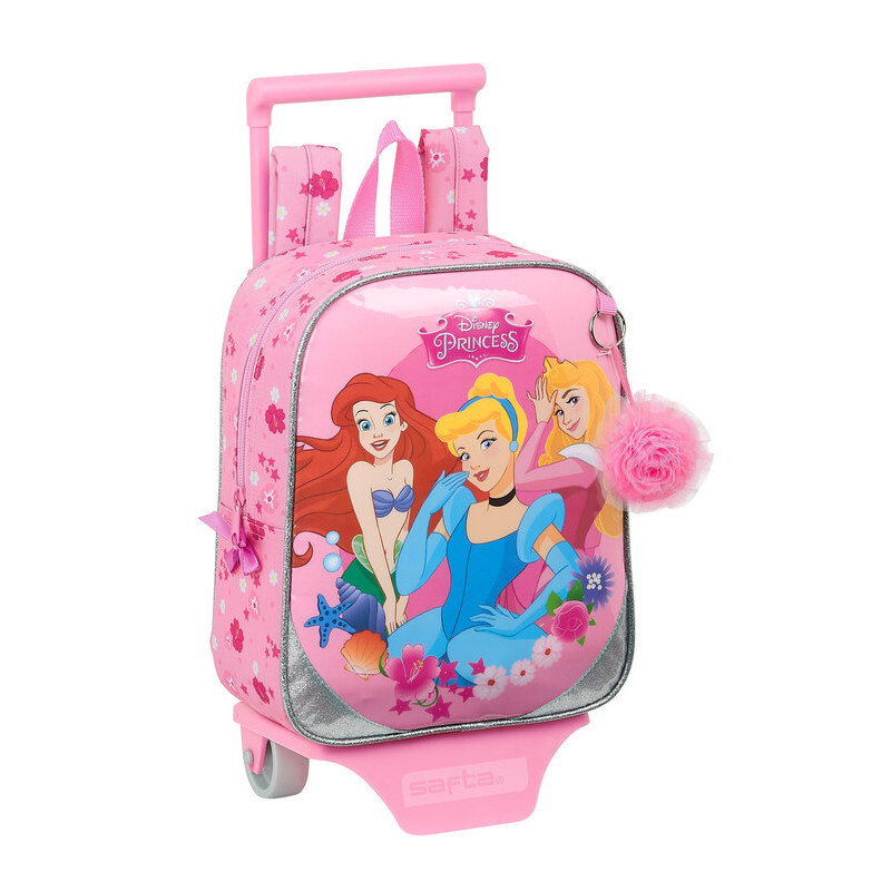 MOCHILA 232+CARRO 805 PRINCESS DISNEY "EXPRESS YOURSELF" SAFTA21 ENERO 612180280 28*22